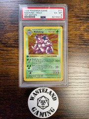 2000 Pokemon Game 11 Nidoking Holo 1st Edition Base Set PSA 6 62199212